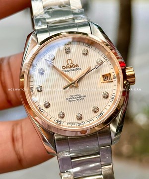 OMEGA SEAMASTER  AQUA TERA CO-AXIAL DIAMOND 18K