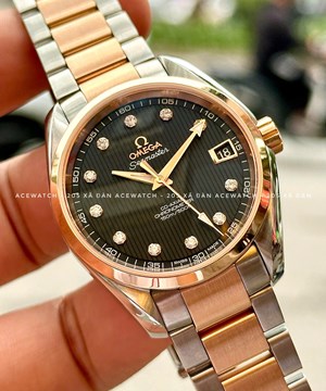 OMEGA CO-AXIAL AQUA TERA DIAMOND 8500 231.20.39.21.51.002