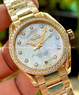 OMEGA SEAMASTER AQUA TERA VÀNG KHỐI