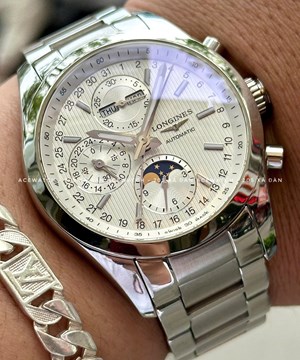 LONGINES CONQUEST CLASSIC CHRONOGPH MOONPHASE L2.798.4.72.6