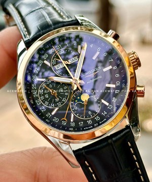 LONGINES CONQUEST CHRONOGAPH MOONPHASE L2.798.5.52.3