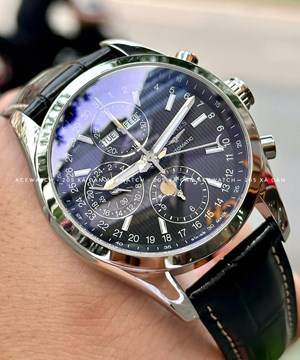 LONGINES CONQUEST CHRONOGAPH MOONPHASE L2.798.4.52.3